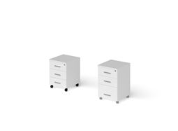 BEYAZ ÜÇ ÇEKMECELİ KESON