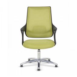 ALFA BAŞLIKSIZ MİSAFİR KOLTUĞU Alüminyum Yıldız Ayak / sabit kol / bel destekli ALFA 12