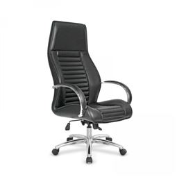 ARES BAŞLIKLI YÖNETİCİ KOLTUĞU Alüminyum Ayak / Alüminyum siyah kol ARS 40