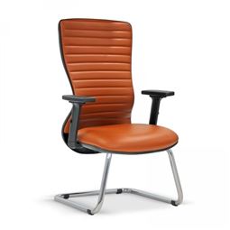 ARYA MİSAFİR KOLTUĞU Alüminyum U Ayak / sabit kol / bel destekli ARYA 43