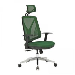 BELLA BAŞLIKLI YÖNETİCİ KOLTUĞU Alüminyum Ayak / sabit kol / bel desteksiz BLA 024