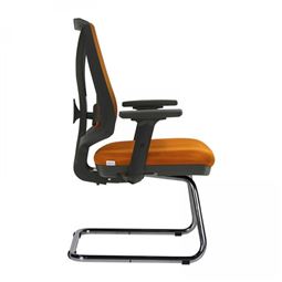 BELLA BAŞLIKSIZ MİSAFİR KOLTUĞU Alüminyum U Ayak / ayarlı kol / bel desteksiz BLA 052