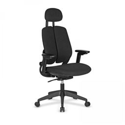 BONİTA BAŞLIKLI YÖNETİCİ KOLTUĞU Plastik Ayak / ayarlı kol / multi bel destekli BONİTA 01