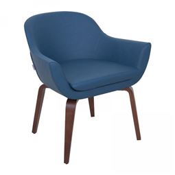 BENDİS TEKLİ BEKLEME KOLTUĞU Ahşap Ayak BN 03