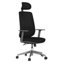 MABEL BAŞLIKLI YÖNETİCİ KOLTUĞU Alüminyum Ayak / sabit kol / bel destekli MBL 70