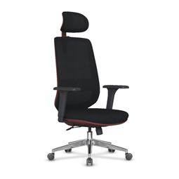 MABEL BAŞLIKLI YÖNETİCİ KOLTUĞU Alüminyum Kiremit Ayak / ayarlı kol / bel destekli MBL 90