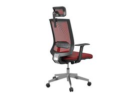 MOON BAŞLIKLI YÖNETİCİ KOLTUĞU Alüminyum Ayak / sabit kol / bel destekli MOON 20