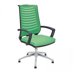 NİTRO BAŞLIKSIZ MİSAFİR KOLTUĞU Alüminyum Ayak / sabit kol / bel desteksiz NT 03