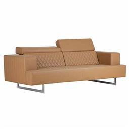 ODİN ÜÇLÜ KANEPE Alüminyum Ayak / Ayarlı başlık ODN 03