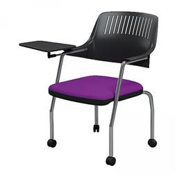 PALOMA BEKLEME KOLTUĞU Alüminyum Boru Ayak  / yazı tablalı / plastik sırt P 5013