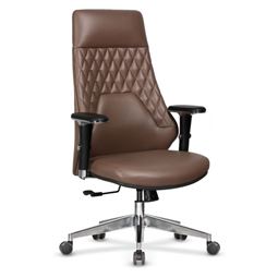 ADA BAŞLIKLI YÖNETİCİ KOLTUĞU Alüminyum Ayak / ayarlı kol / bel desteksiz ADA 01