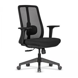 ENZO ÇALIŞMA KOLTUĞU Plastik Ayak / ayarlı kol / bel destekli ENZ 02