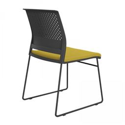 EVO BEKLEME SİYAH PLASTİK GÖVDE / BOYALI AYAK / KOLSUZ EVO 08