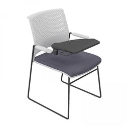 EVO BEKLEME KOLTUĞU Beyaz gövde / Boyalı Ayak / kolsuz EVO 18