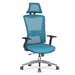 FENİX BAŞLIKLI YÖNETİCİ KOLTUĞU Alüminyum Ayak / sabit kol / bel destekli FENİX 20