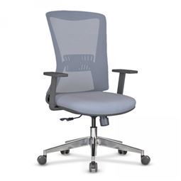 FENİX ÇALIŞMA KOLTUĞU Alüminyum Ayak / ayarlı kol / bel destekli FENİX 02