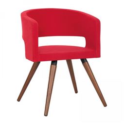 FOMA TEKLİ BEKLEME KOLTUĞU Ahşap Torna Ayak FM 03