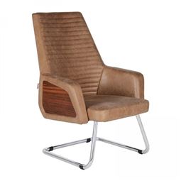 LAND BEKLEME KOLTUĞU Alüminyum U Ayak / cilalı ahşap kol / cilalı ahşap kolçak LND 23