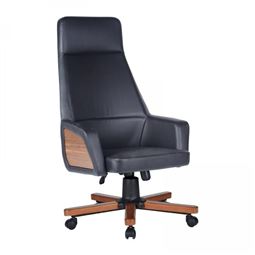 LAND BAŞLIKLI YÖNETİCİ KOLTUĞU Cilalı Ayak / cilalı kol LND 10