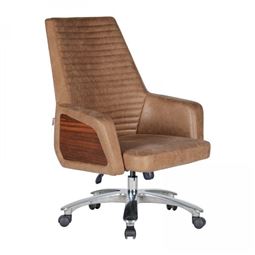 LAND ÇALIŞMA KOLTUĞU Alüminyum Ayak / cilalı ahşap kol / cilalı ahşap ayak LND 21