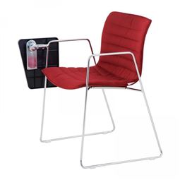 LENA BEKLEME KOLTUĞU Alüminyum Yıldız Ayak / alüminyum kol / yazı tablalı LN 014