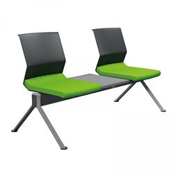 LİNK SEHPALI İKİLİ BEKLEME KOLTUĞU Metal Ayak / bel desteksiz LNK 33