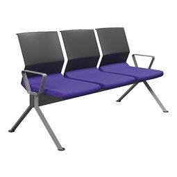 LİNK ÜÇLÜ BEKLEME KOLTUĞU Metal Ayak / metal kol LNK 36