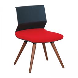 LİNK BEKLEME KOLTUĞU Ahşap Ayak / bel desteksiz LNK 06