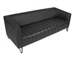 LUMA ÜÇLÜ KANEPE Boyalı Ayak LUMA 03