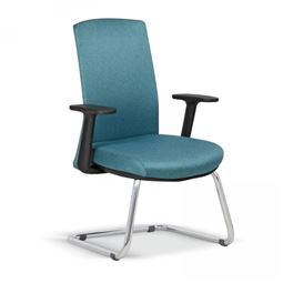 META BEKLEME KOLTUĞU Alüminyum U Ayak / sabit kol / bel desteksiz META 23