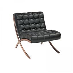 MURANO TEKLİ KANEPE / kolsuz / bakır boyalı MRN 07