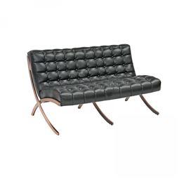 MURANO İKİLİ KANEPE / kolsuz / bakır boyalı MRN 08