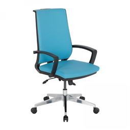 NİTRO BAŞLIKSIZ YÖNETİCİ KOLTUĞU Alüminyum Ayak / sabit kol / bel desteksiz NT 40