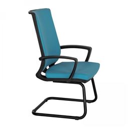 NİTRO BAŞLIKSIZ MİSAFİR KOLTUĞU Plastik U Ayak / sabit kol / bel desteksiz / NT 49