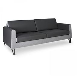 NOBEL ÜÇLÜ KANEPE Boyalı Ayak NOBEL 03