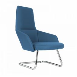 NORA BEKLEME KOLTUĞU Alüminyum U Ayak / sabit kol / bel desteksiz NORA 04