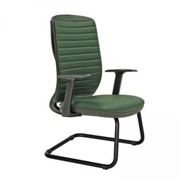 OTTO BEKLEME KOLTUĞU Plastik U Ayak / döşemeli sırt / sabit kol / bel desteği OT 63