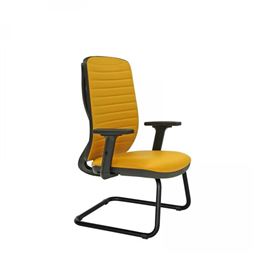 OTTO BEKLEME KOLTUĞU Plastik U Ayak / döşemeli sırt / ayarlı kol / bel desteği OT 69