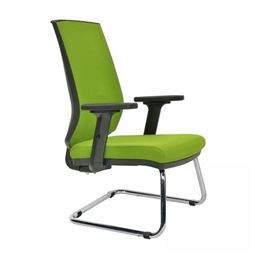 REGAL BAŞLIKSIZ MİSAFİR KOLTUĞU Alüminyum U Ayak / ayarlı kol / bel desteksiz REGAL 03