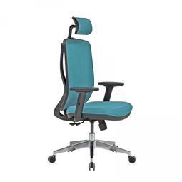 OTTO BAŞLIKLI YÖNETİCİ KOLTUĞU Alüminyum Ayak / ayarlı kol / bel desteksiz OT 22