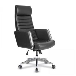 ROSETTA PLUS BAŞLIKLI YÖNETİCİ KOLTUĞU Alüminyum Ayak / sabit kol / bel desteksiz RST 30