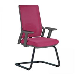 TEKNO BAŞLIKSIZ MİSAFİR KOLTUĞU Plastik U Ayak / ayarlı kol / bel desteksiz TKN 11