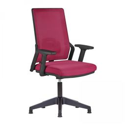 TEKNO BAŞLIKSIZ MİSAFİR KOLTUĞU Plastik Yıldız Ayak / ayarlı kol / bel desteksiz TKN 10