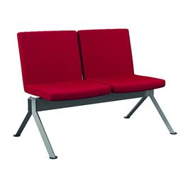 TOLEDO İKİLİ BEKLEME KOLTUĞU / Boyalı metal ayak TLD 10