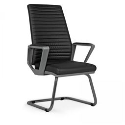 VİVA BEKLEME KOLTUĞU Plastik U Ayak / Plastik Gri kol VİVA 43