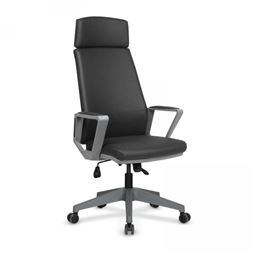 VİVA BAŞLIKLI YÖNETİCİ KOLTUĞU Plastik Gri Ayak / Plastik Gr kol VİVA 60