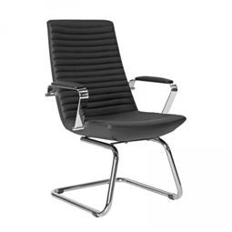 ZETA BEKLEME KOLTUĞU Alüminyum U Ayak / sabit kol / bel desteksiz ZETA 04